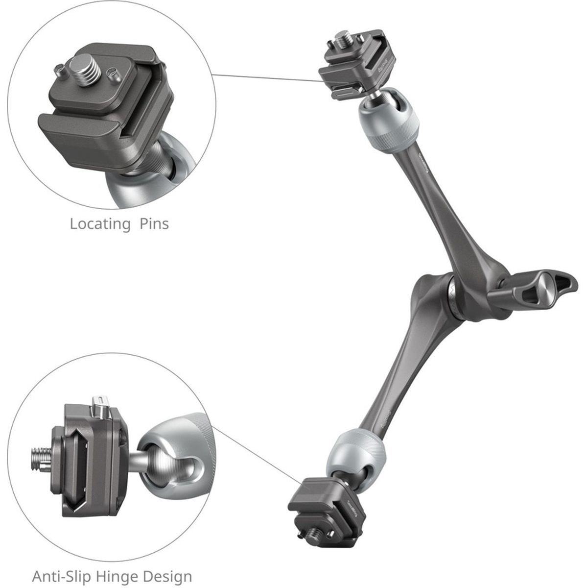 SmallRig 4489 Hawklock H21 Quick Release Rosette Magic Arm (