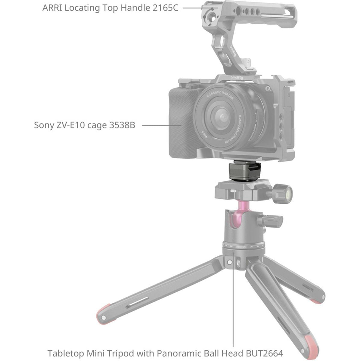 SmallRig 4491 Hawklock H21 Universal Quick Release Mount Pla