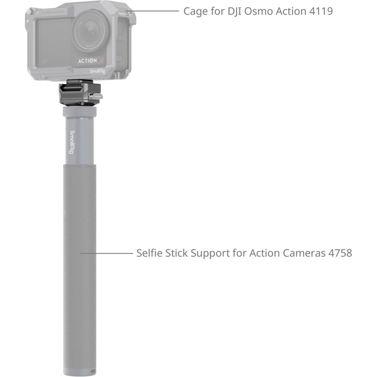 SmallRig 4491 Hawklock H21 Universal Quick Release Mount Pla