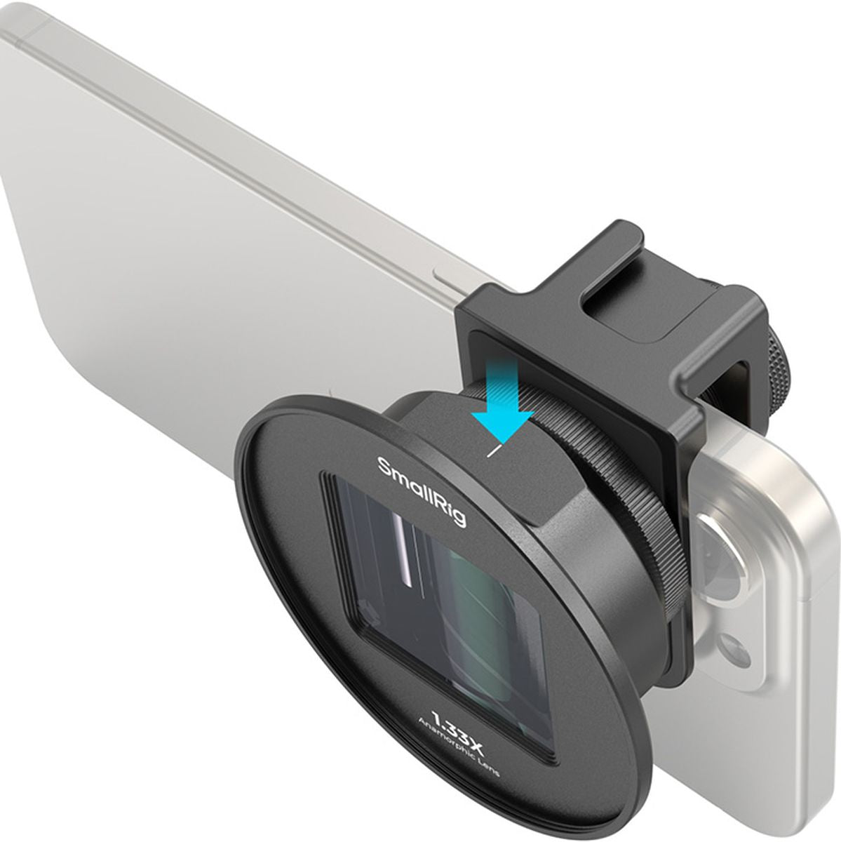 SmallRig 4590 1.33X Anamorphic Lens For Mobile Phone (T Moun
