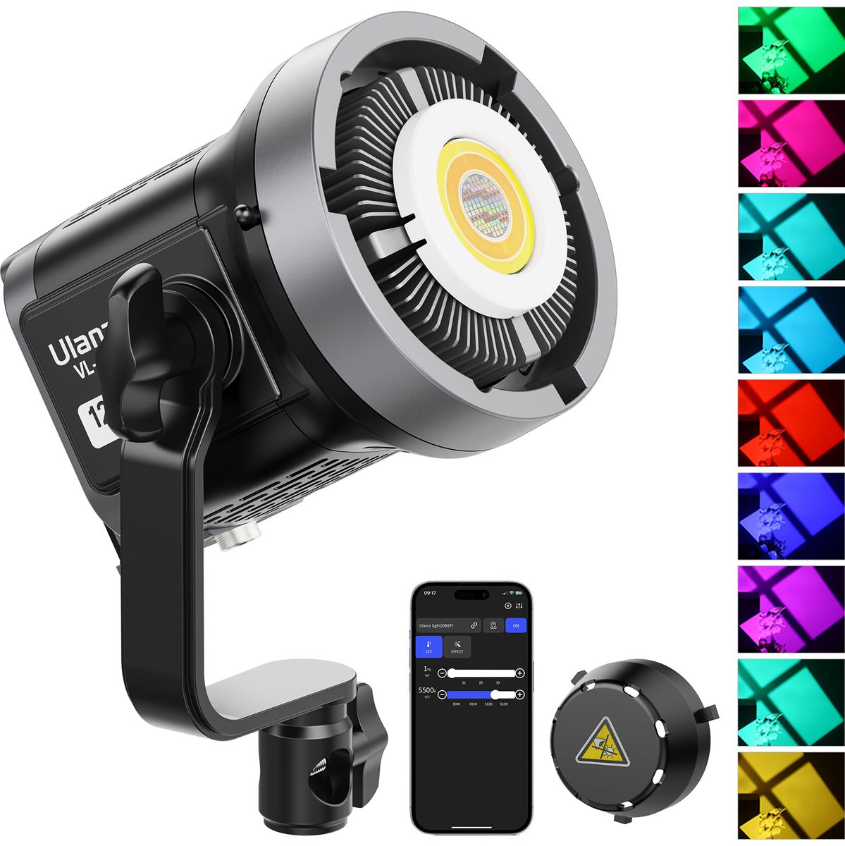 Ulanzi 120W RGB V-Mount Video Light