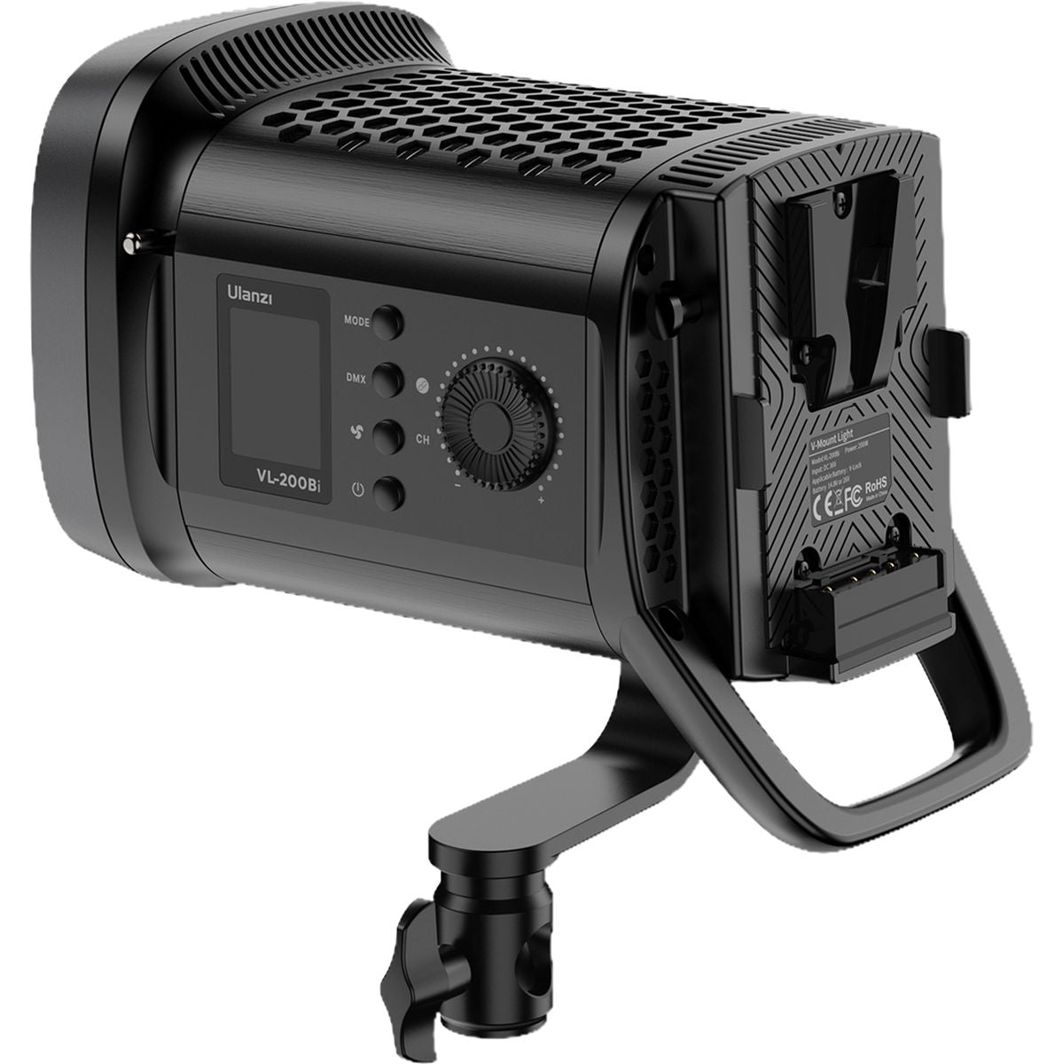 Ulanzi VL-200Bi 200W V-Mount COB Video Light