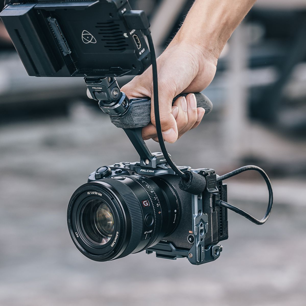 FALCAM F22&F38&F50 Quick Release Basic Cage Kit(For Sony FX3/FX30)