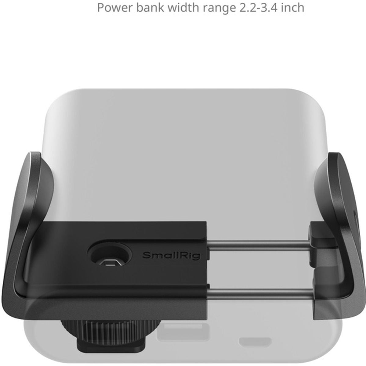 SmallRig 4600 Power Bank Clamp w/ Cold Shoe Mount