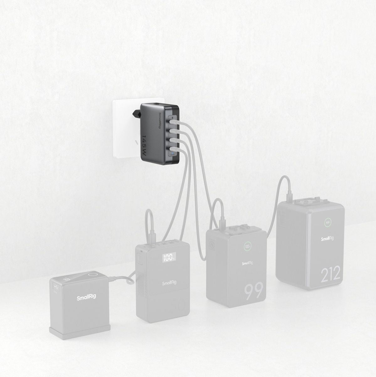 SmallRig 4748 145W 4 Port PD Power Adapter (EU Standard)