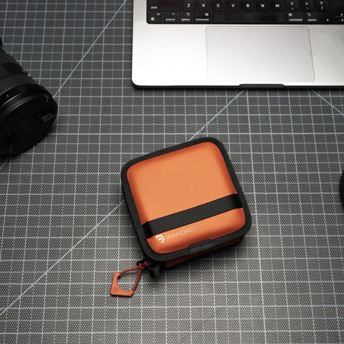 WANDRD Lens Filter Case Sedona Orange