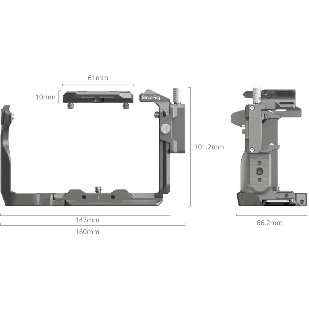 SmallRig 4770 Hawklock Quick Release Cage Kit For Sony FX3 /