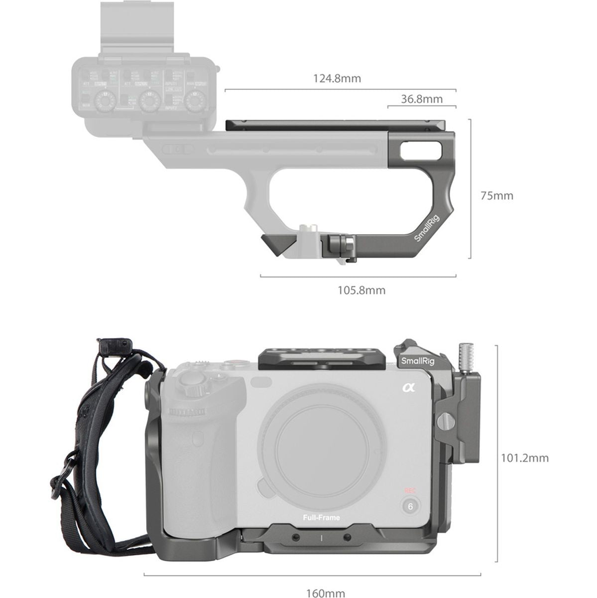 SmallRig 4771 Hawklock Quick Release Advanced Cage Kit For Sony FX3 / FX30