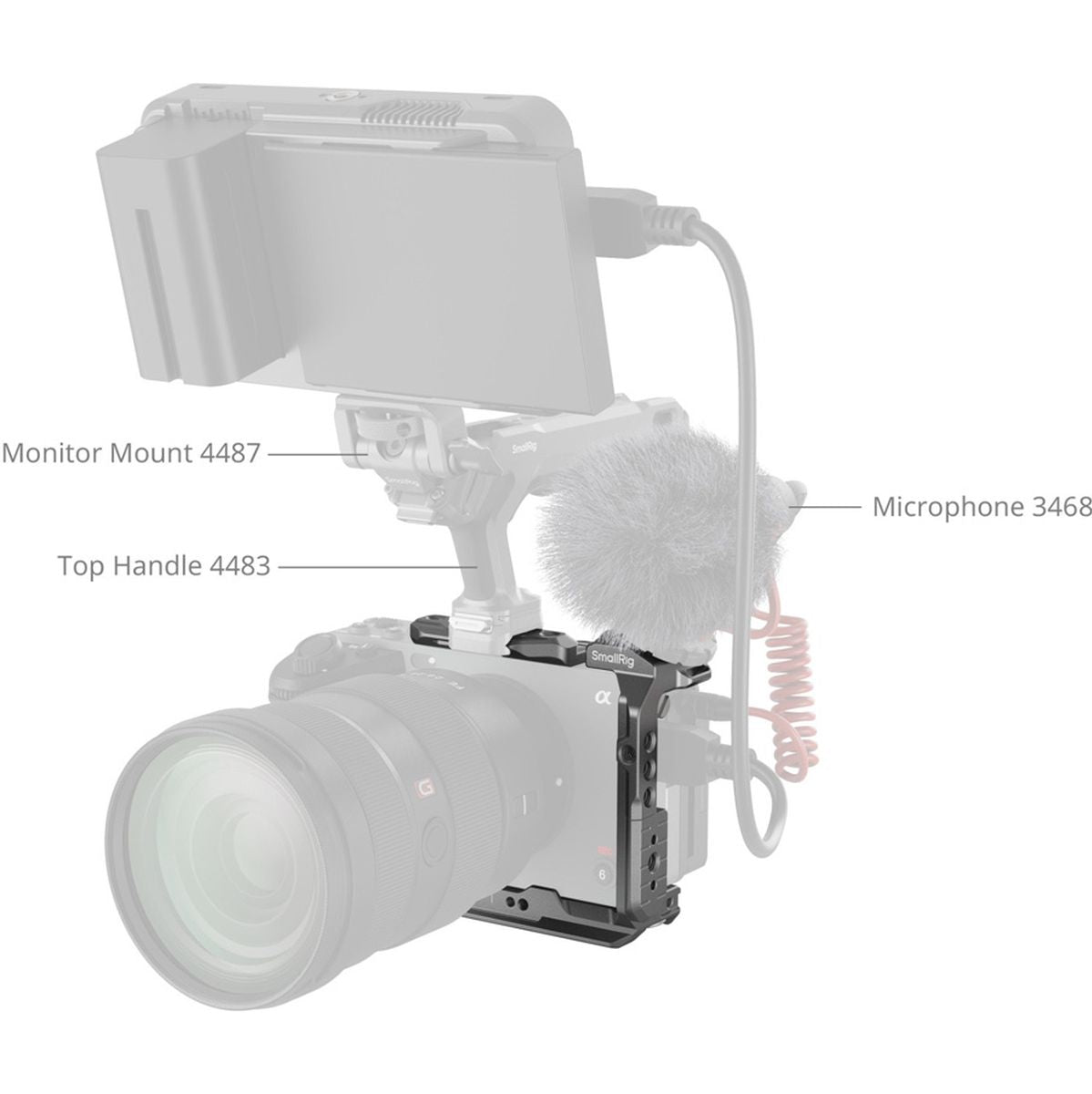 SmallRig 4772 Hawklock Quick Release Half Cage For Sony FX3