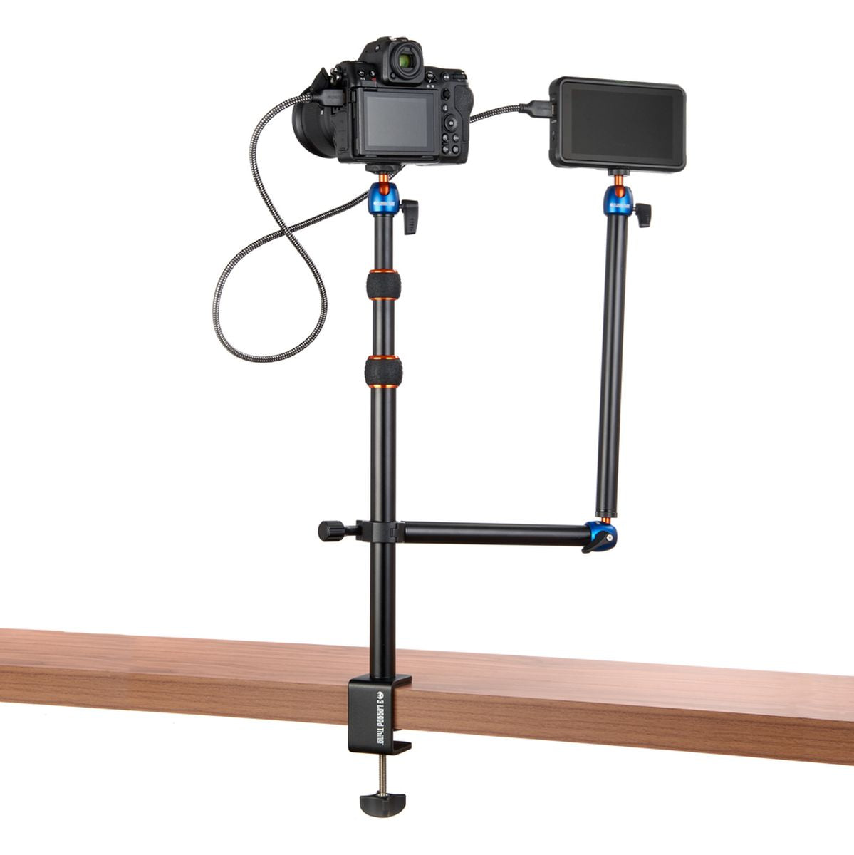 3 Legged Thing Camera Desk Mount Stand CDMS 2A Black / Blue