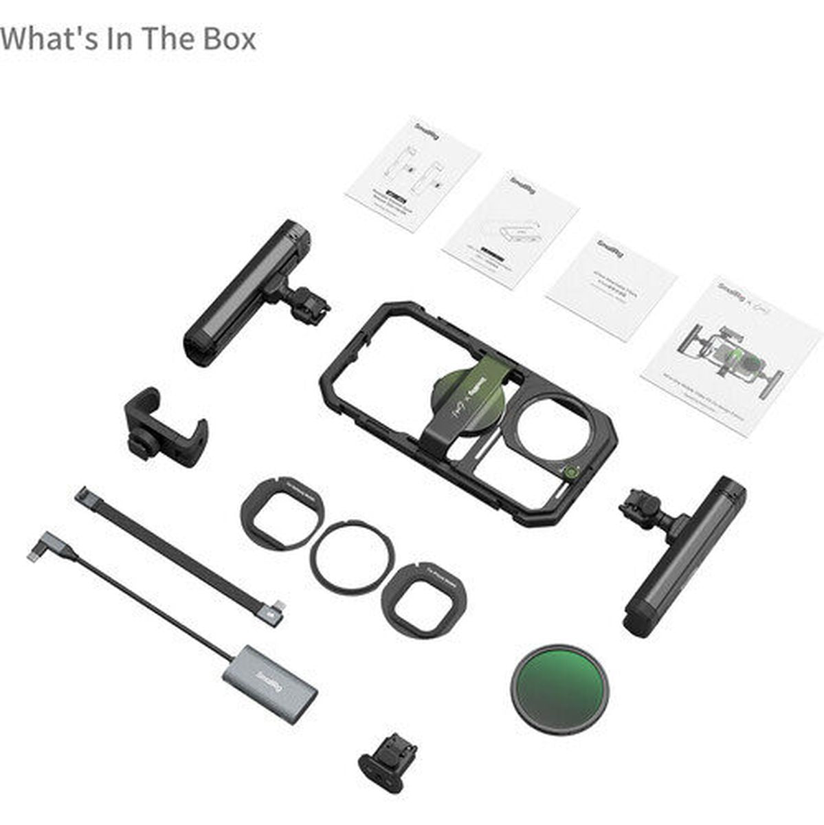 SmallRig 4596 X Brandon Li All In One Mobile Video Kit Full Quick Release