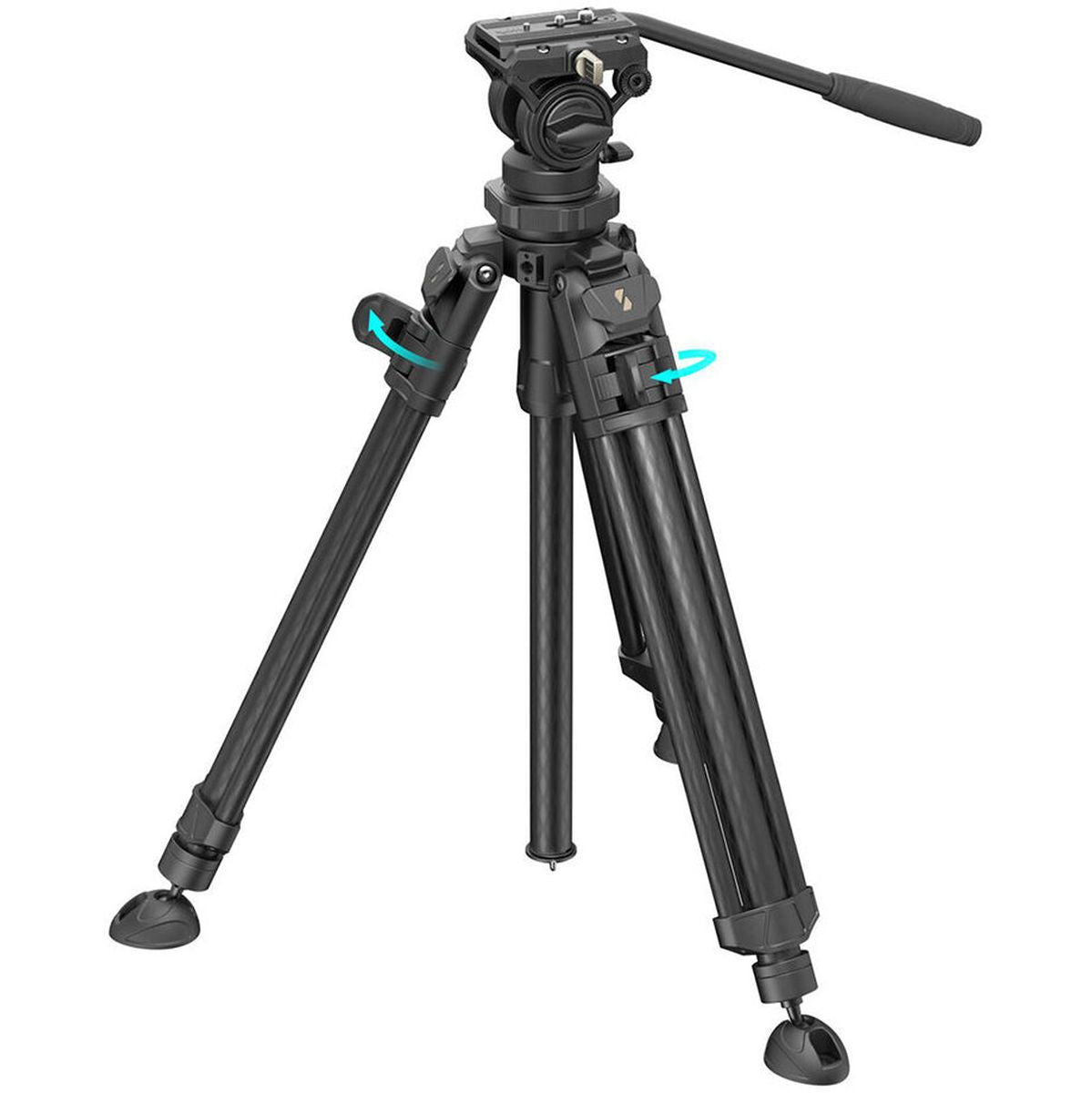 SmallRig Lightweight Video Carbon Fiber Tripod Kit AD 50 Pro 4420