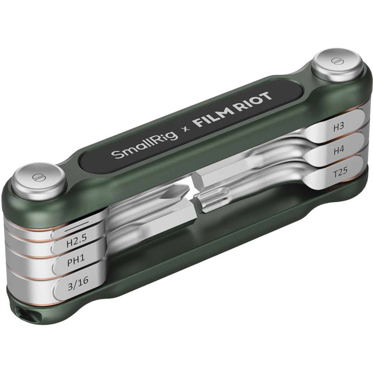 SmallRig X Film Riot 7 In 1 Detent Folding Multi Tool Kit (Green) 4812