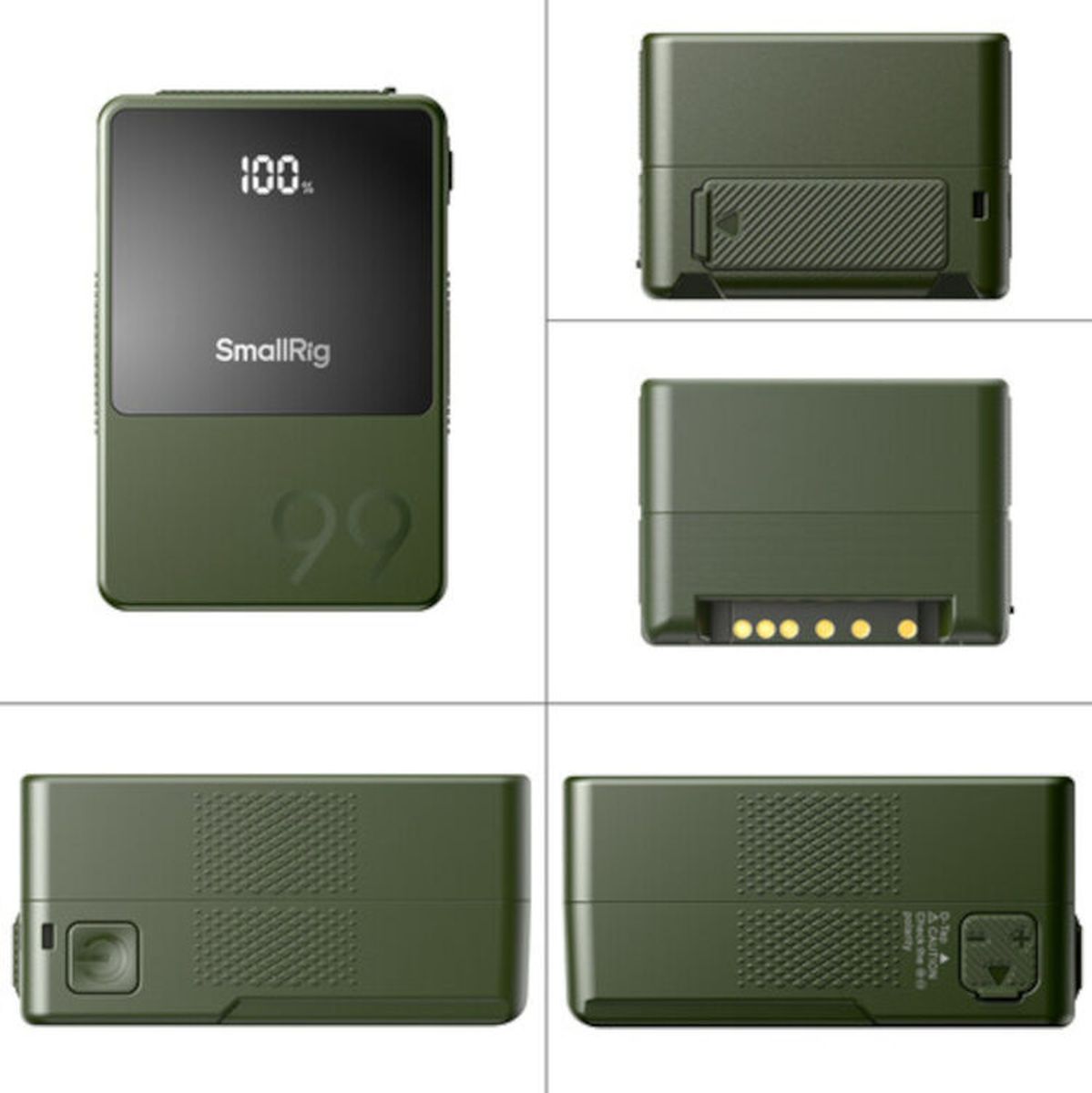 SmallRig VB99 Mini V Mount Battery (Green) 4930 - image 5 of 5