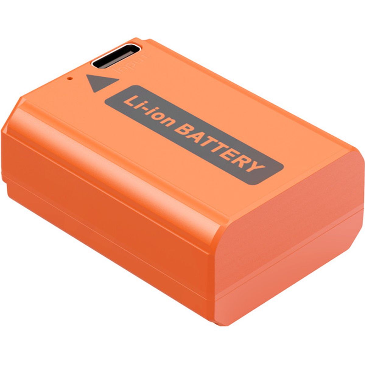 SmallRig 4965 NP FW50 USB C Rechargeable Camera Battery (Orange)