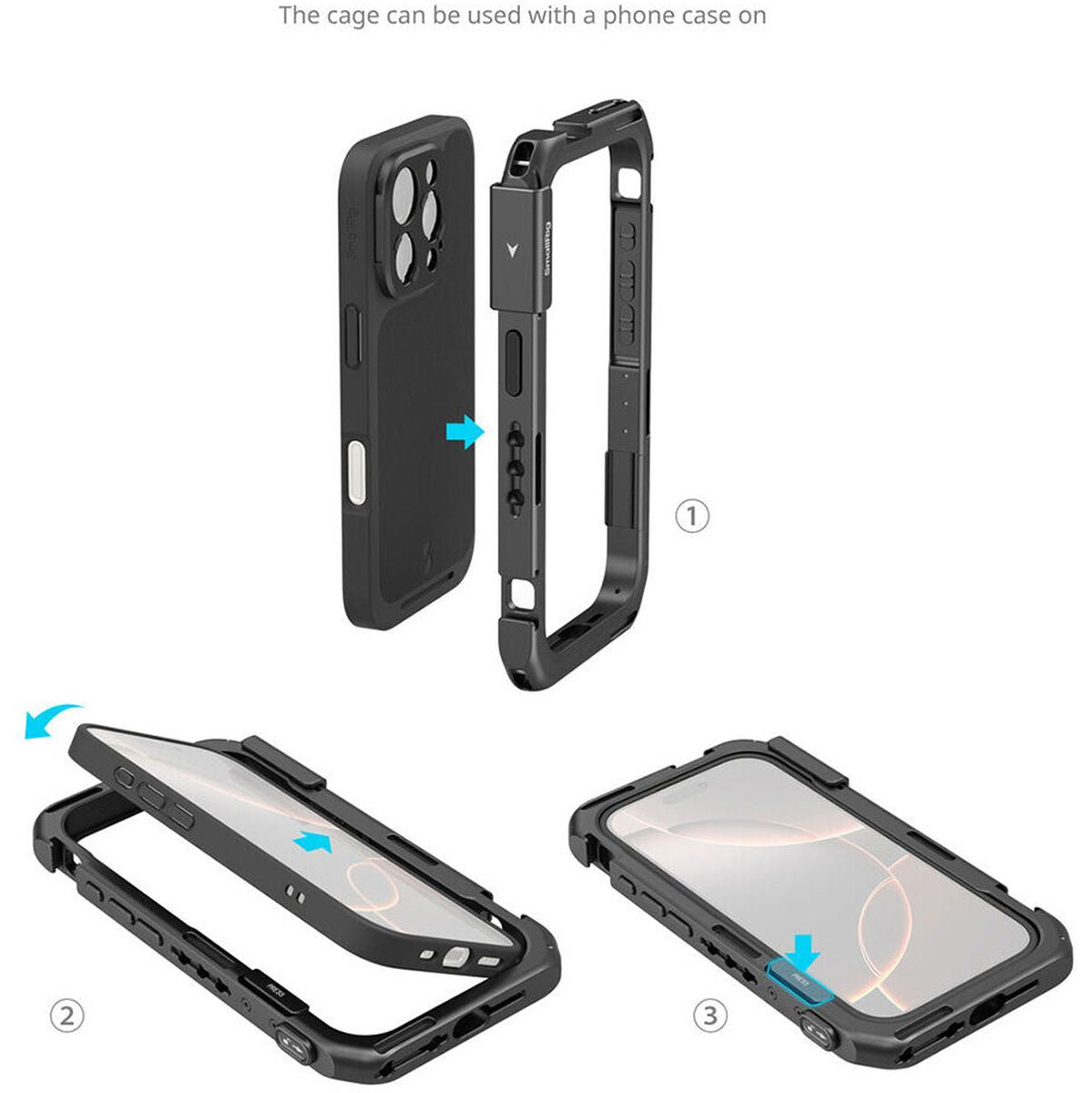SmallRig 5007 Mobile Dual Handheld Kit For iPhone 16 Pro