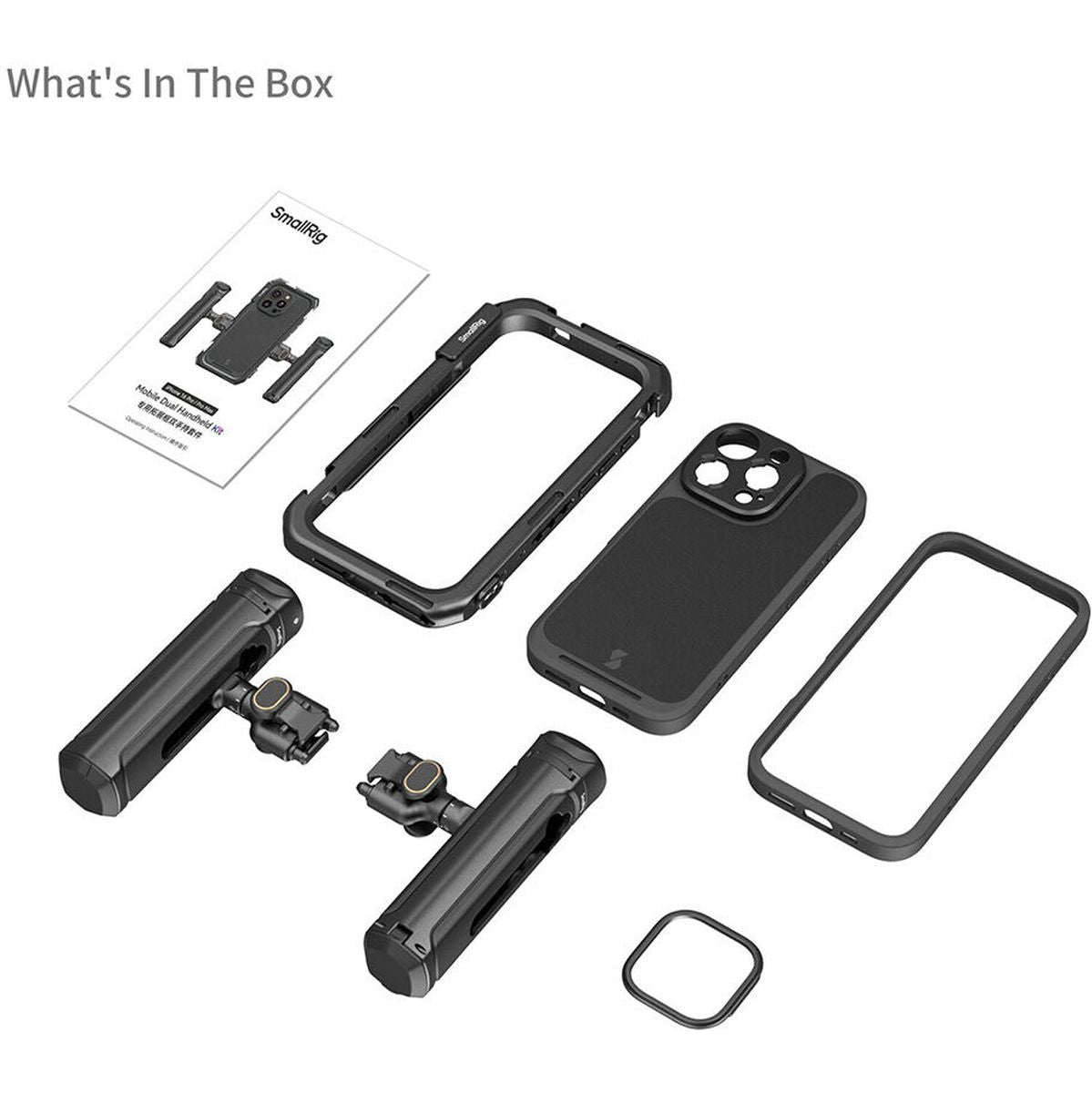 SmallRig 5007 Mobile Dual Handheld Kit For iPhone 16 Pro