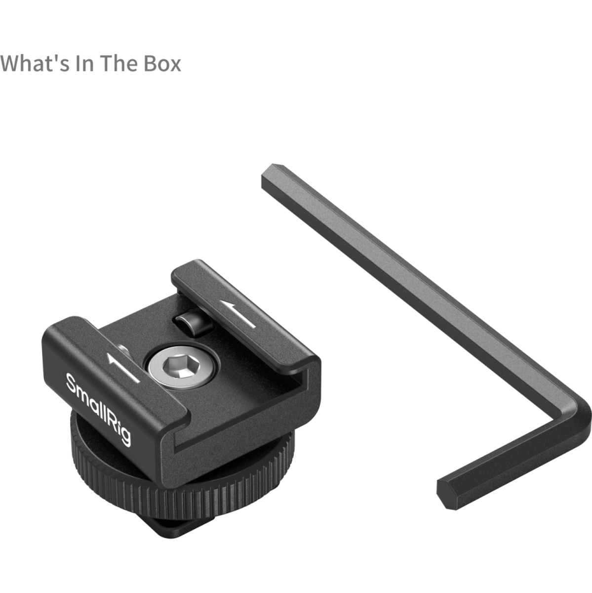 SmallRig 4822 Wireless Microphone Support w/ Cold Shoe Mount