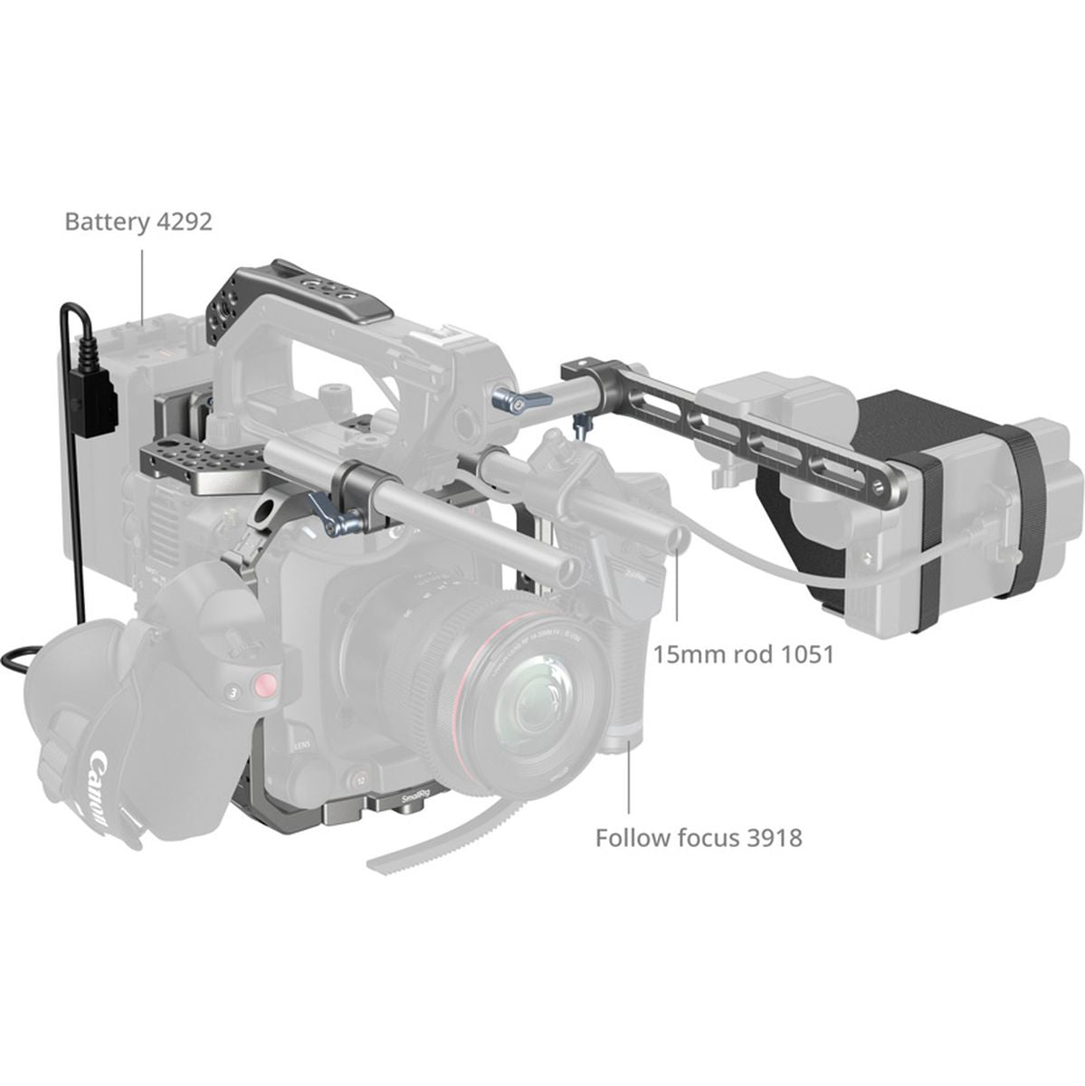 SmallRig 4946 Advanced Cage Kit For Canon C400