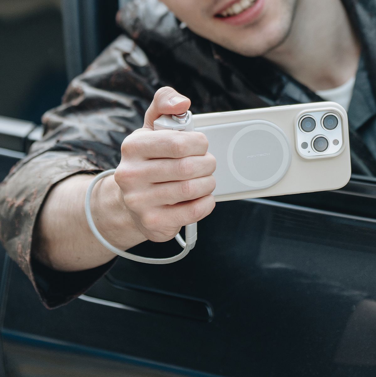 PGYTECH Magcam Phone Grip(Misty Grey)