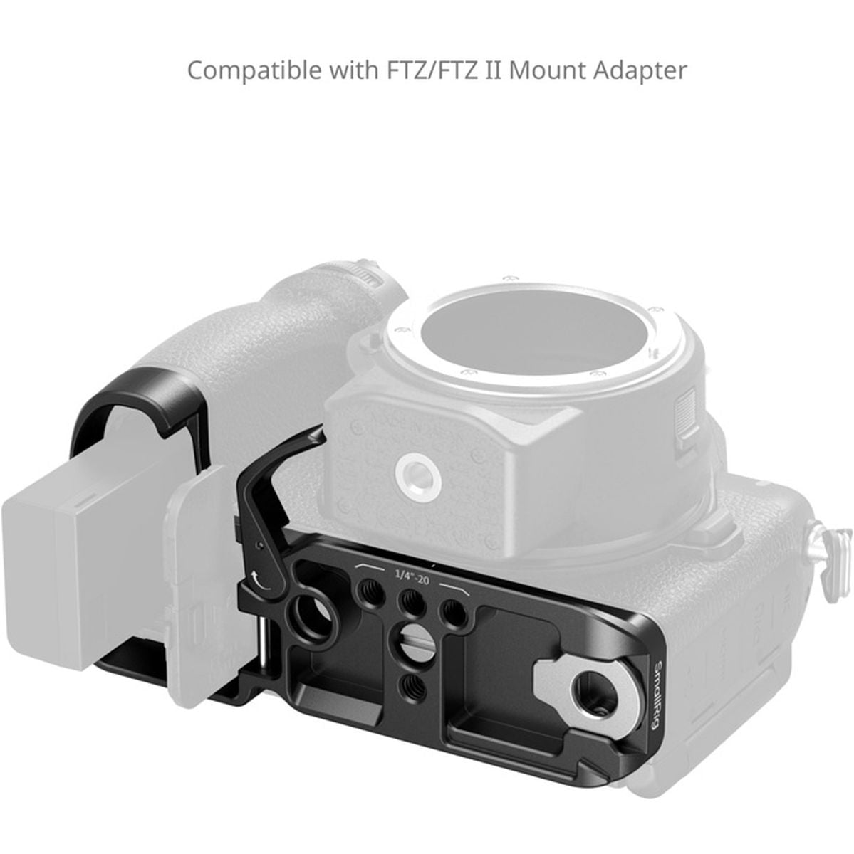 SmallRig Bottom Mount Plate For Nikon Z50 II 4981 - image 4 of 5