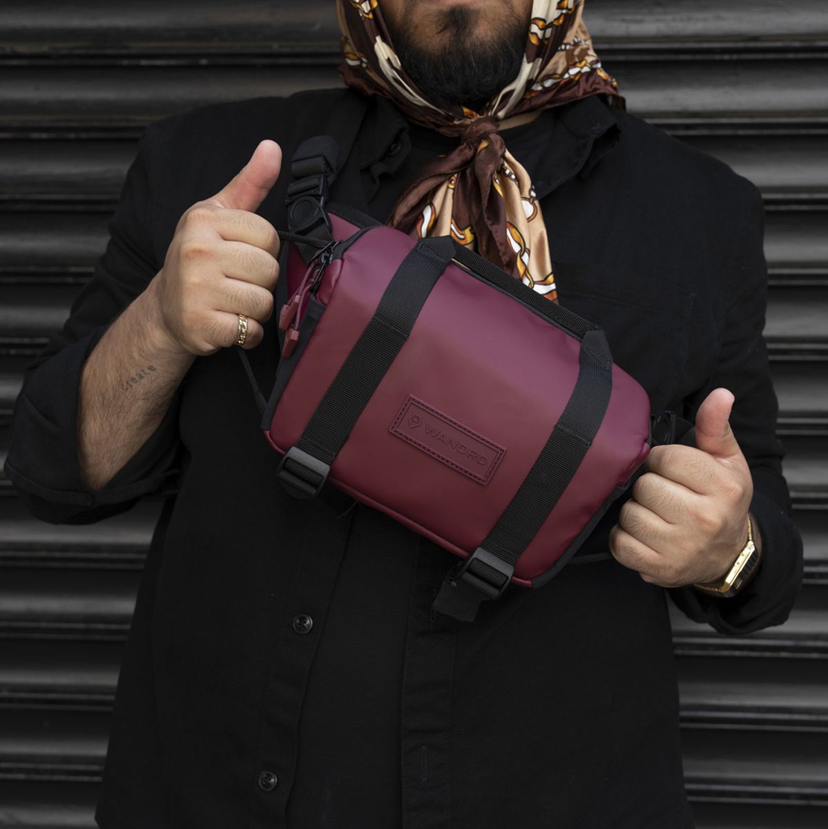 WANDRD Rogue Sling 4l Rhoone Burgundy V2 - image 3 of 5