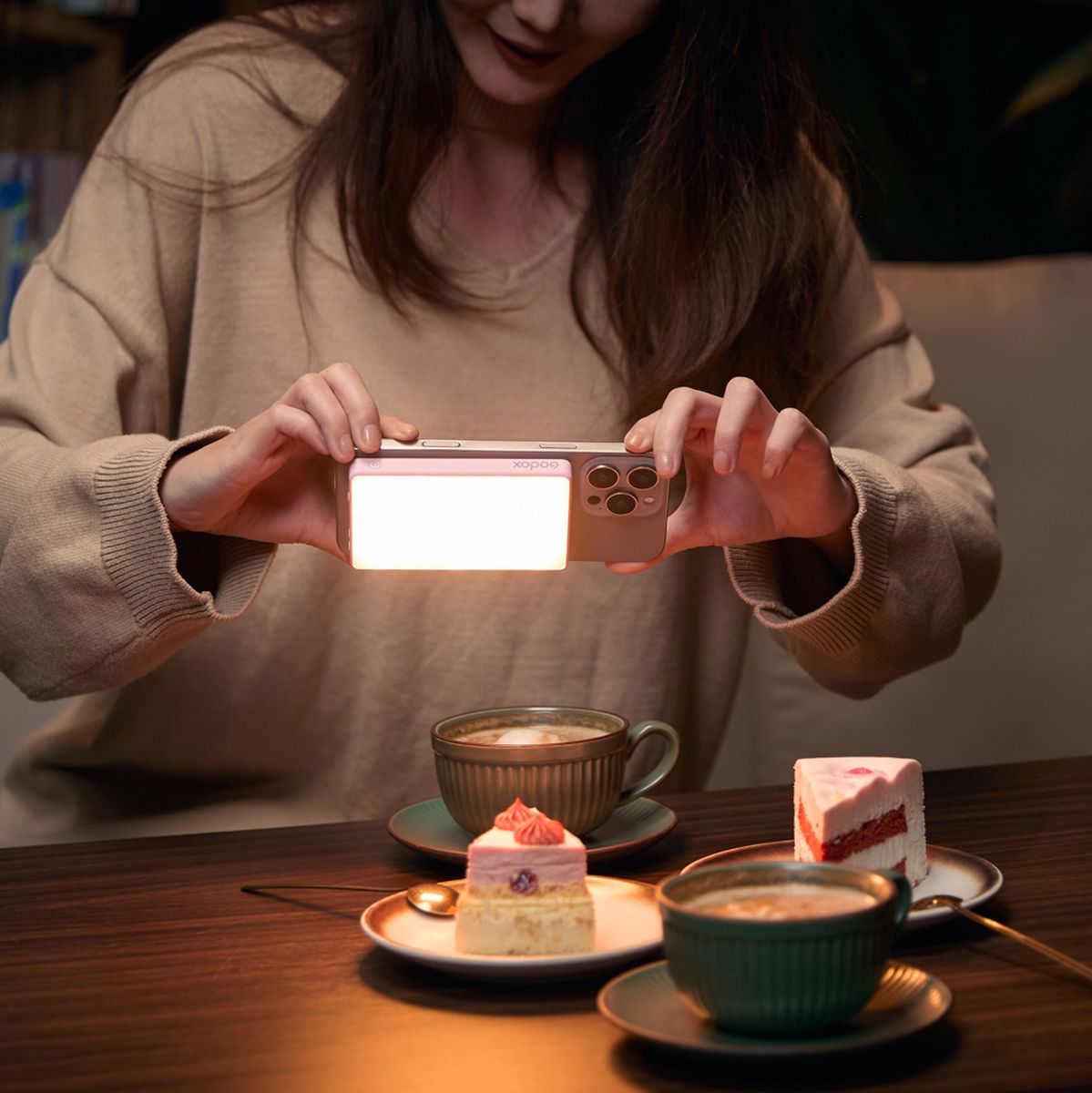 Godox MA5R Mobile Power Bank&rgb LED Light White