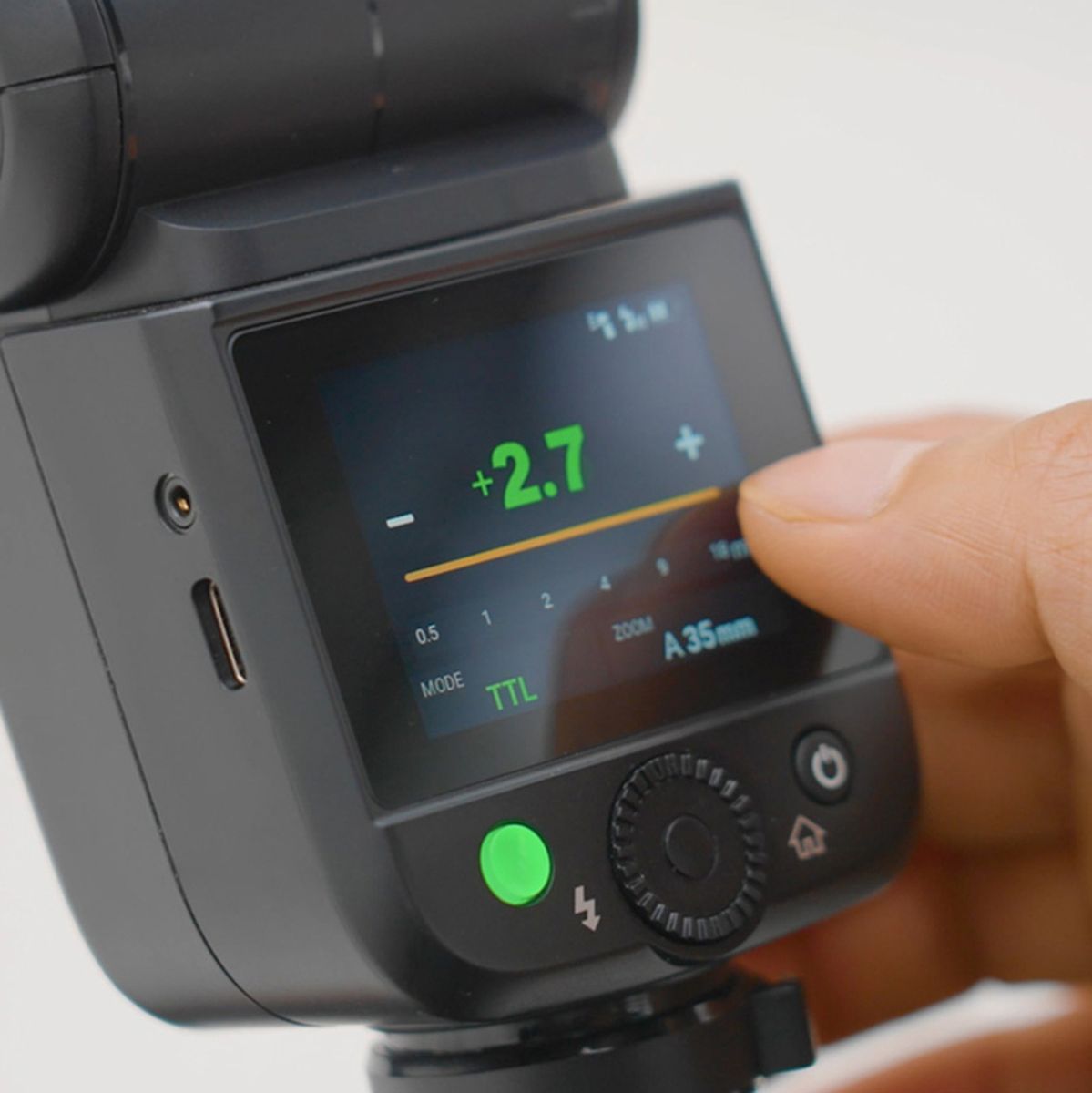 Godox V480S TTL Li ION Head Camera Flash - image 3 of 5