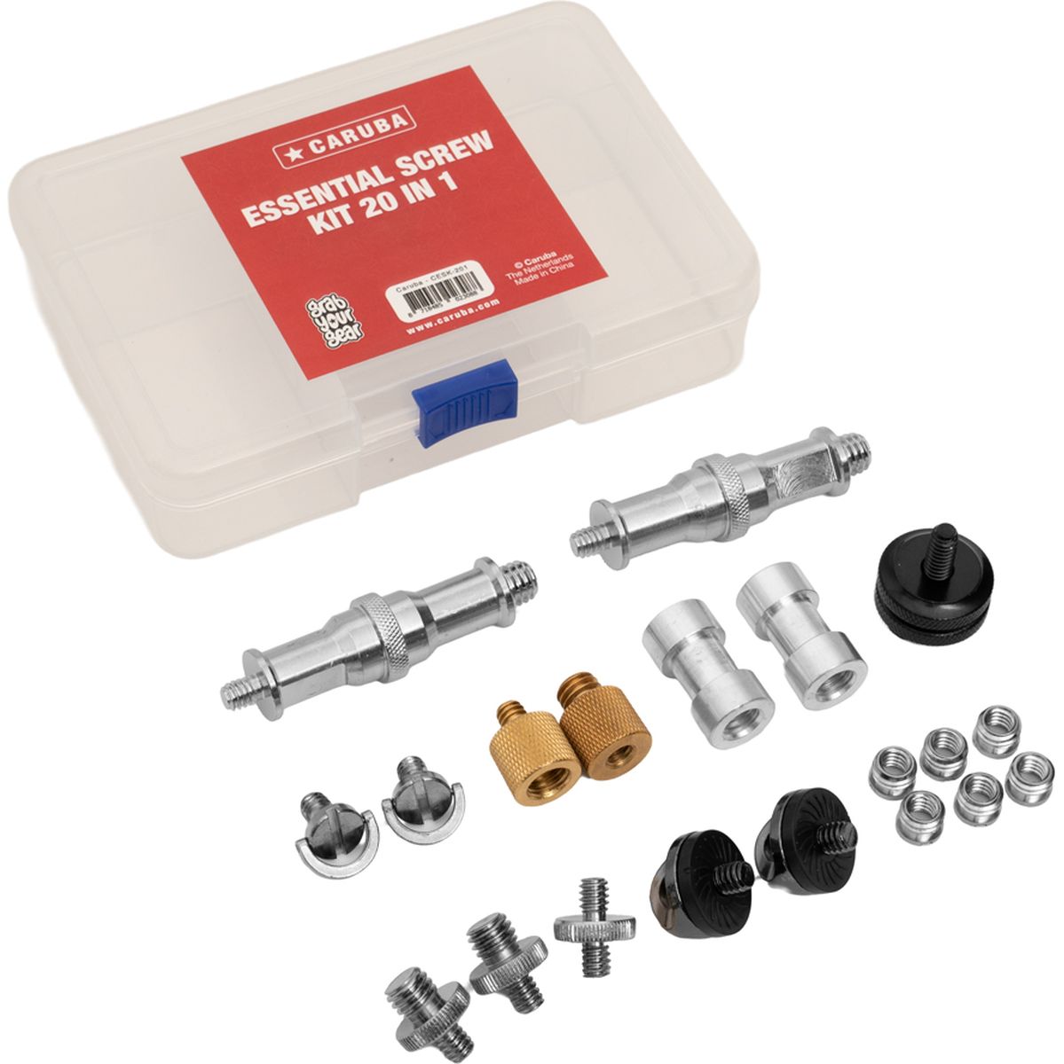 Caruba Essential Screw Kit 20 In 1