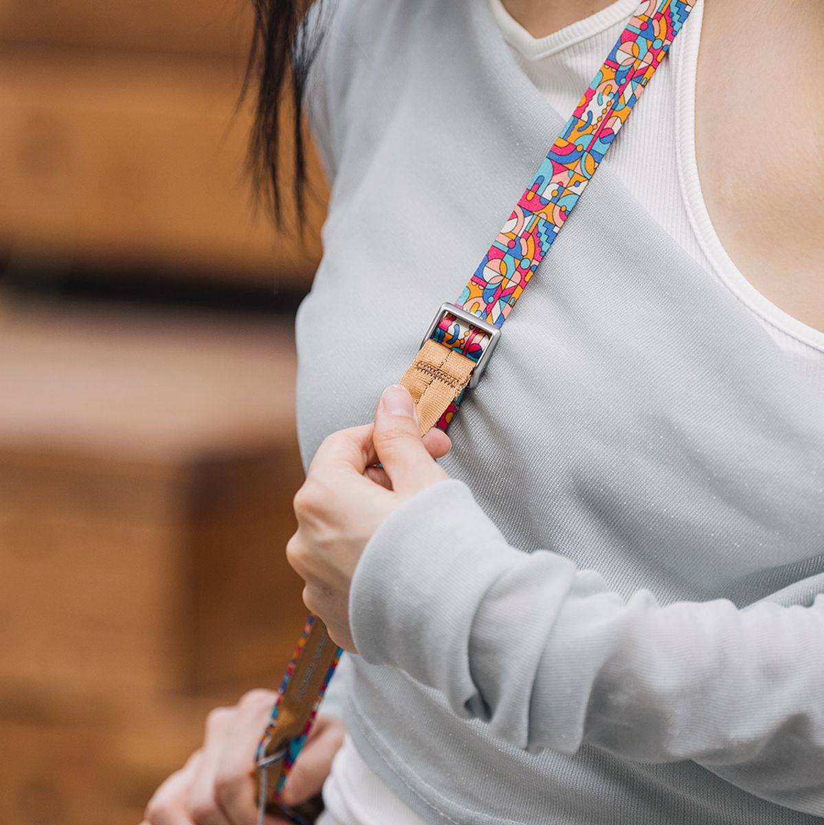 PGYTECH Linkgo Phone Photography Strap (Webbing Misty Grey)