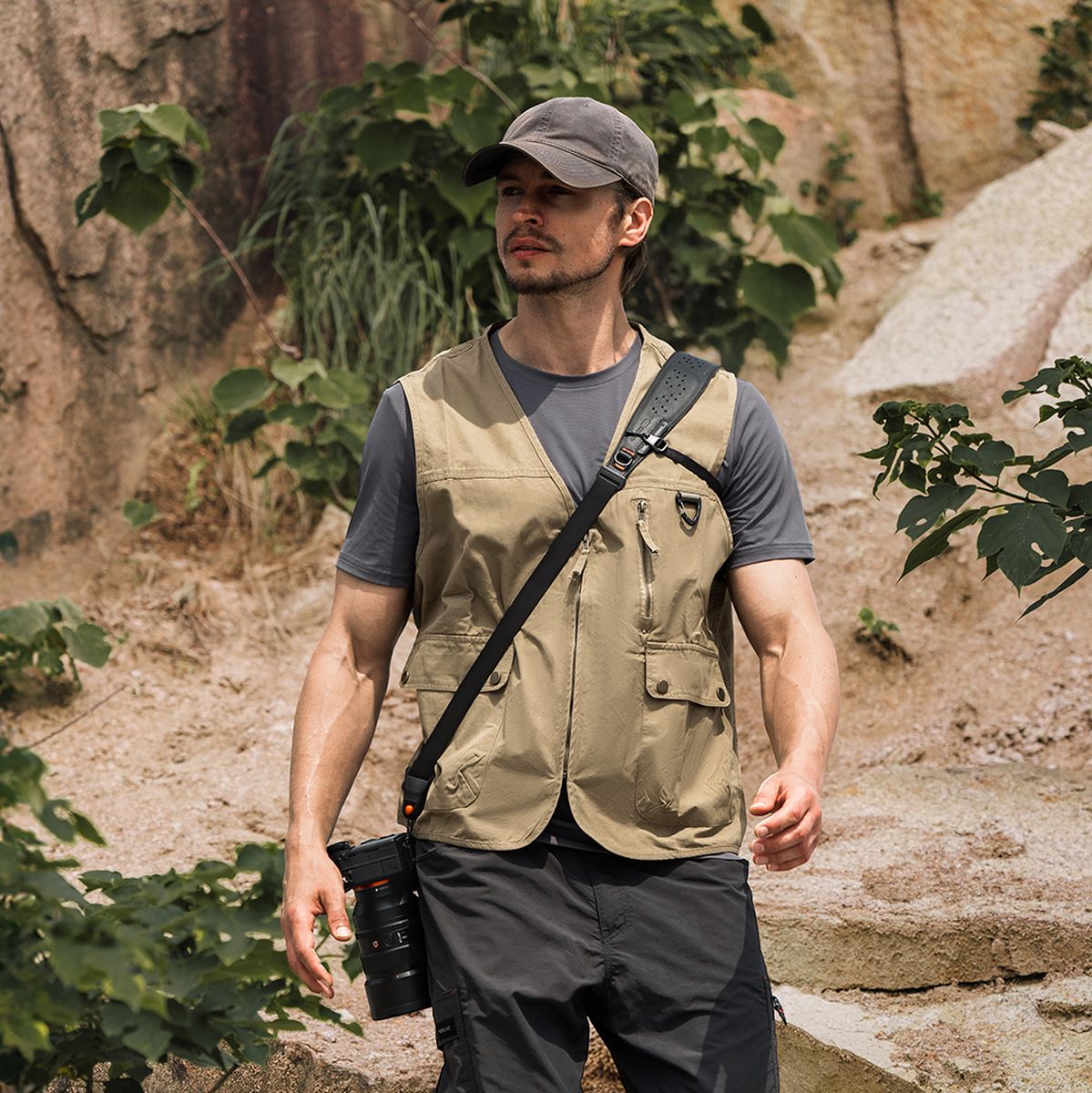 PGYTECH Camera Strap Pro Midnight Black