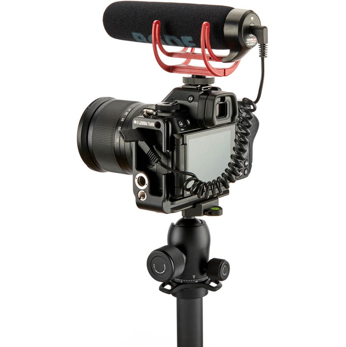 3 Legged Thing Zadie QD 107mm Arca QD L Bracket Dark/Matt Black For Nikon Z6 III