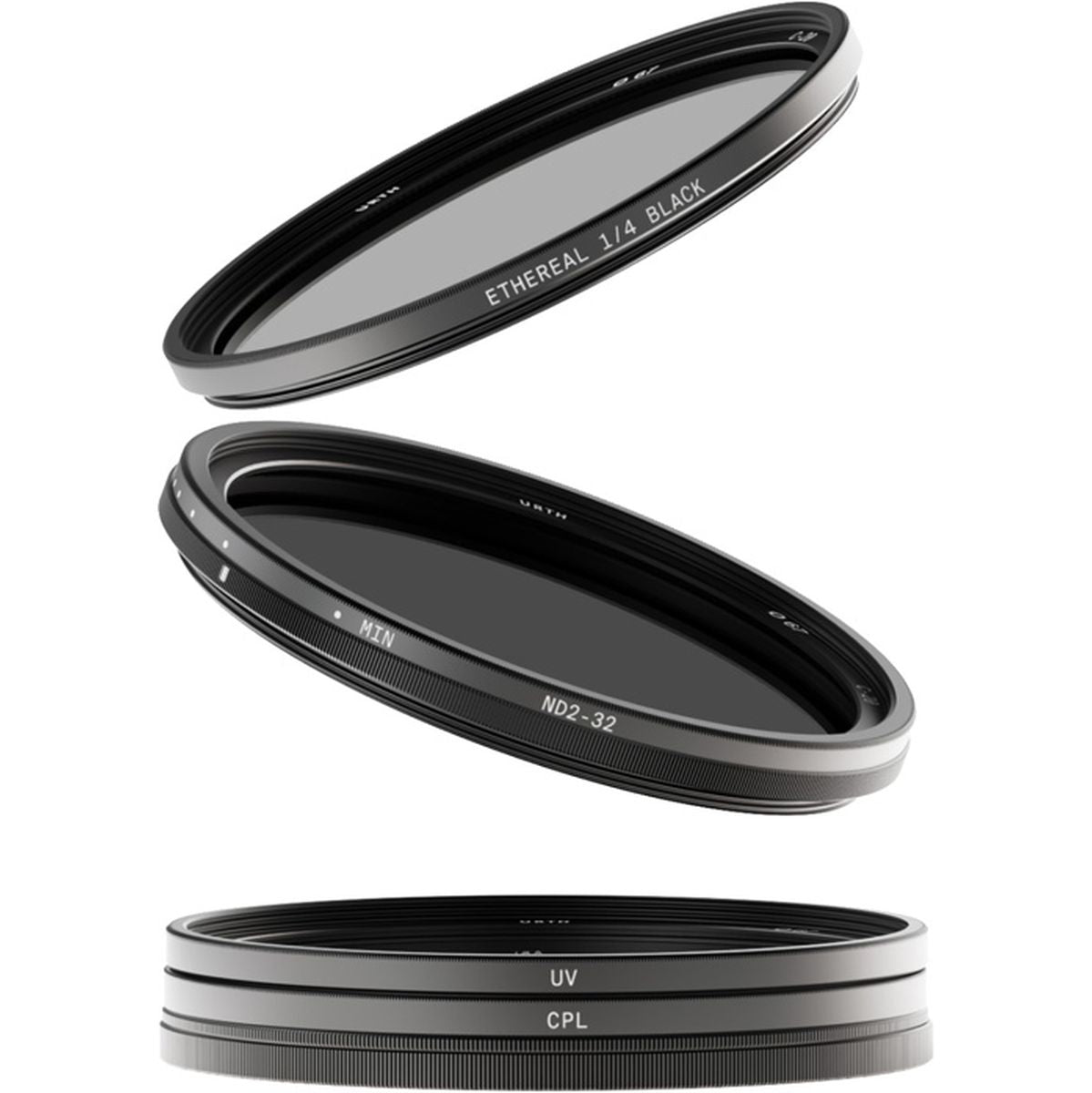 Urth 49mm Cinematic Filter Kit Plus+ (UV CPL ND32 Ethereal 1/4 Black Mist)