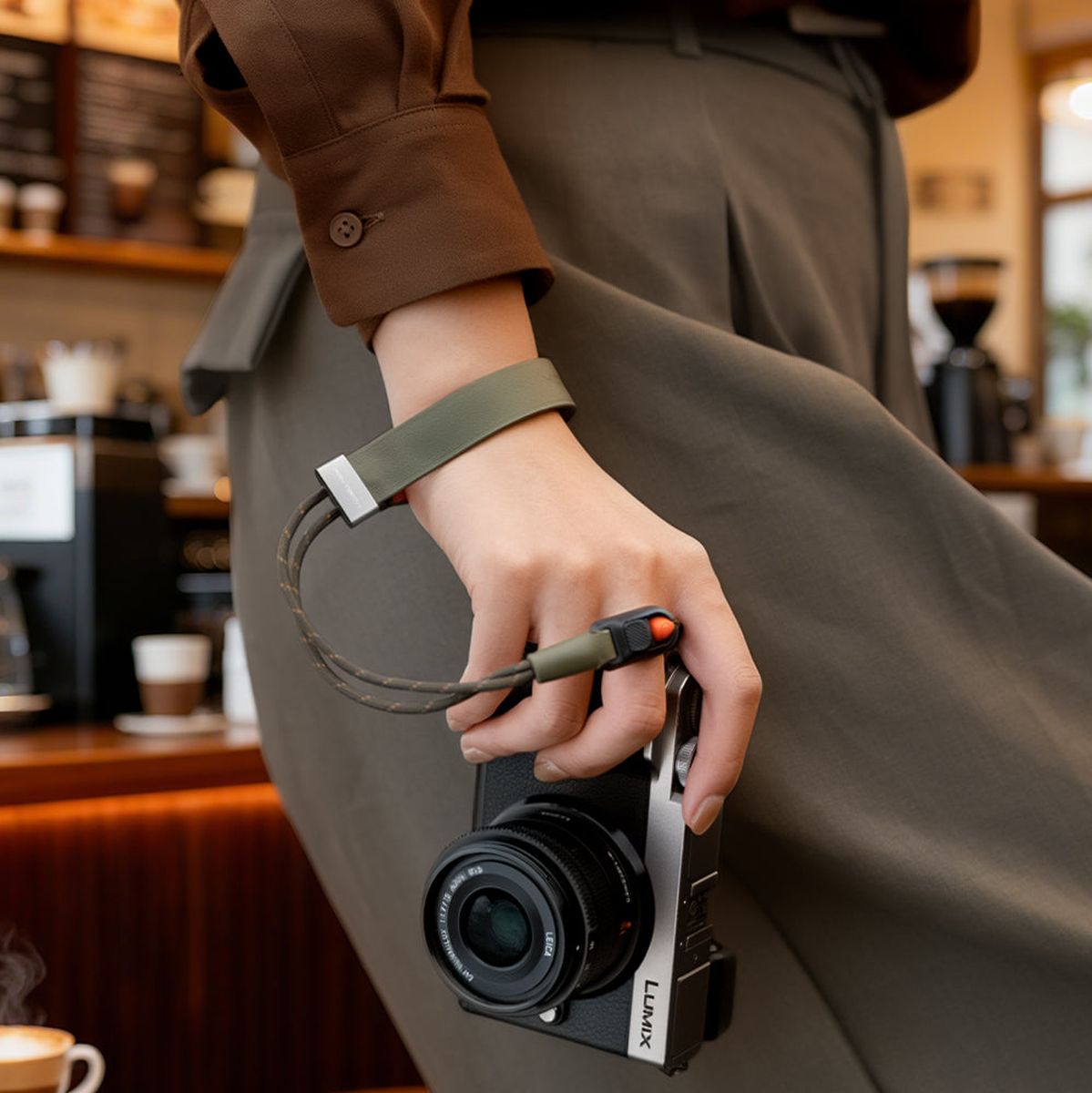 PGYTECH Camera Wrist Strap Slim (Vintage Midnight Black)