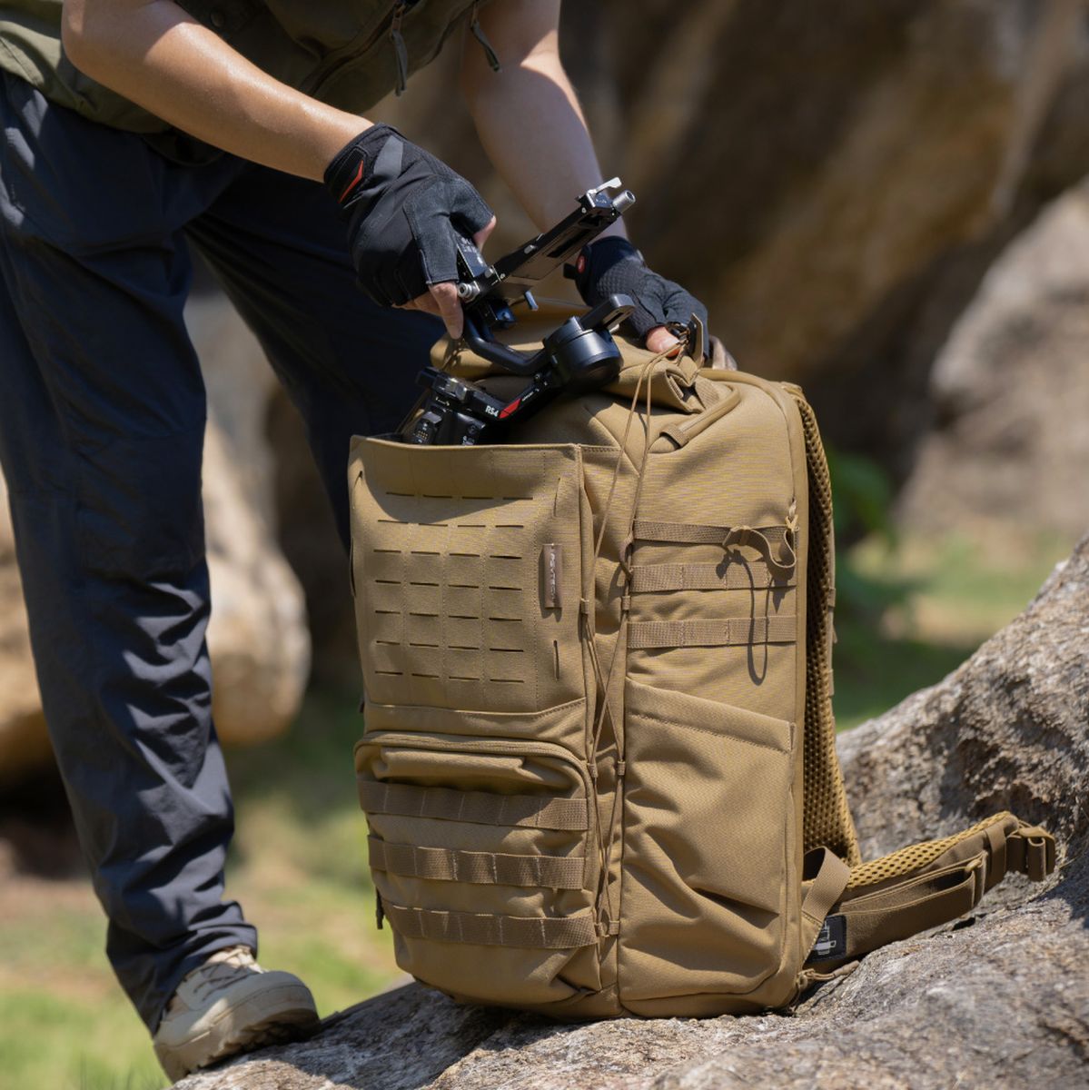 PGYTECH Onemo Tactical Backpack 35l (Coyote Brown)