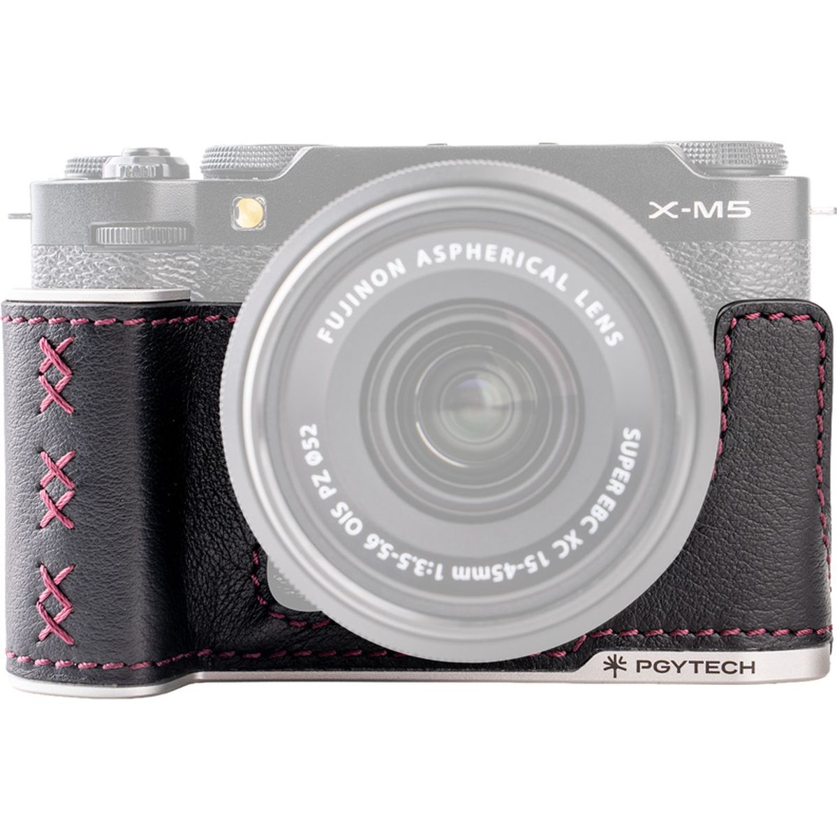 PGYTECH Leather Camera Case (For Fujifilm X M5 Midnight Black)
