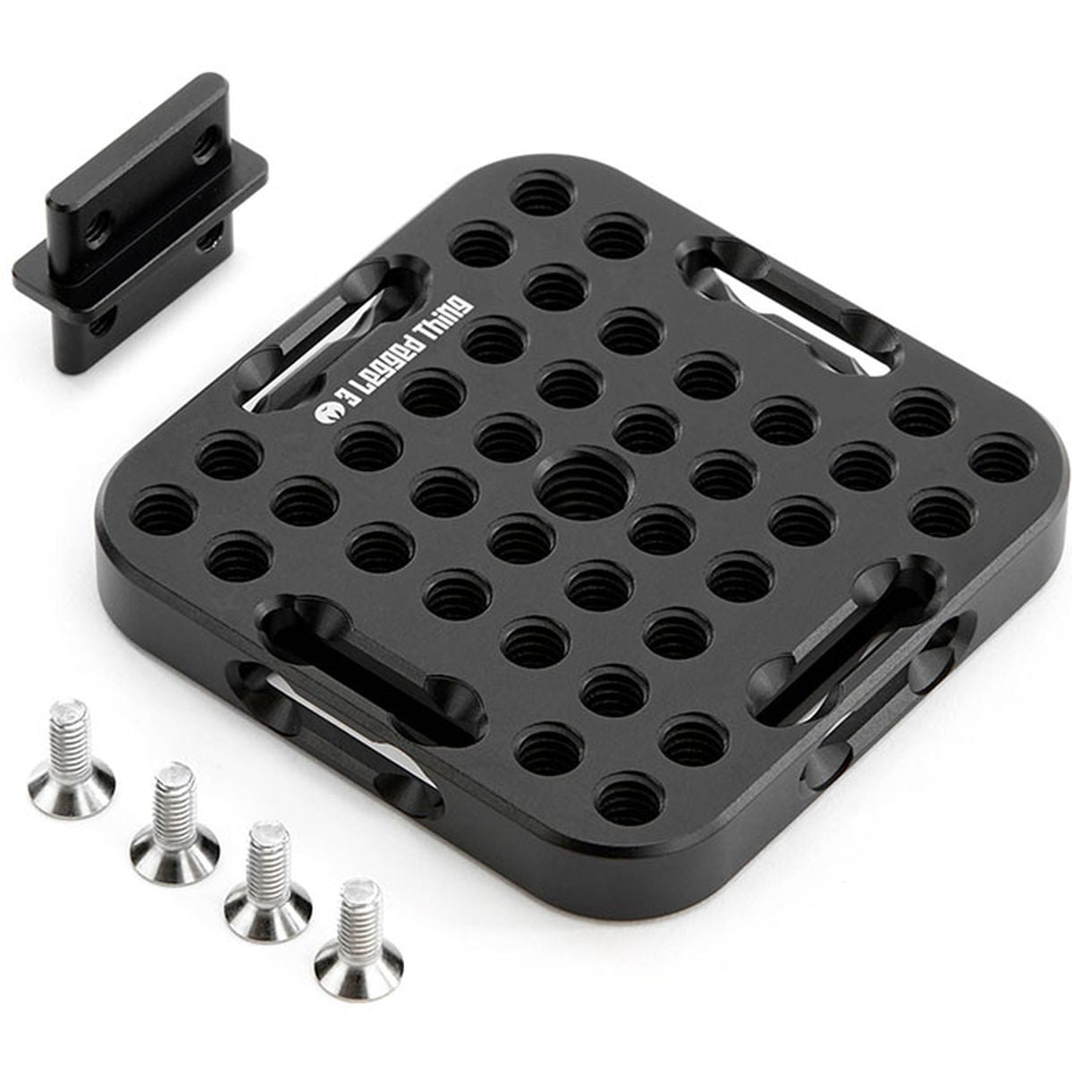 3 Legged Thing Xpand 70x70mm Cheese Plate Black