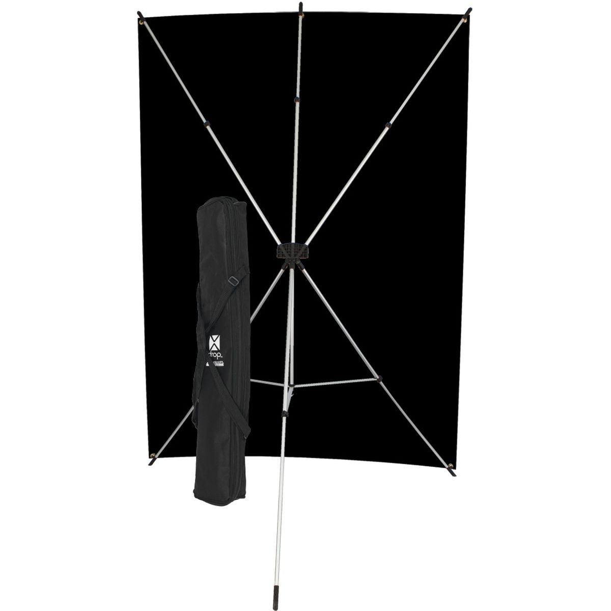 Westcott Black X-Drop Backdrop Kit - image 2 of 2