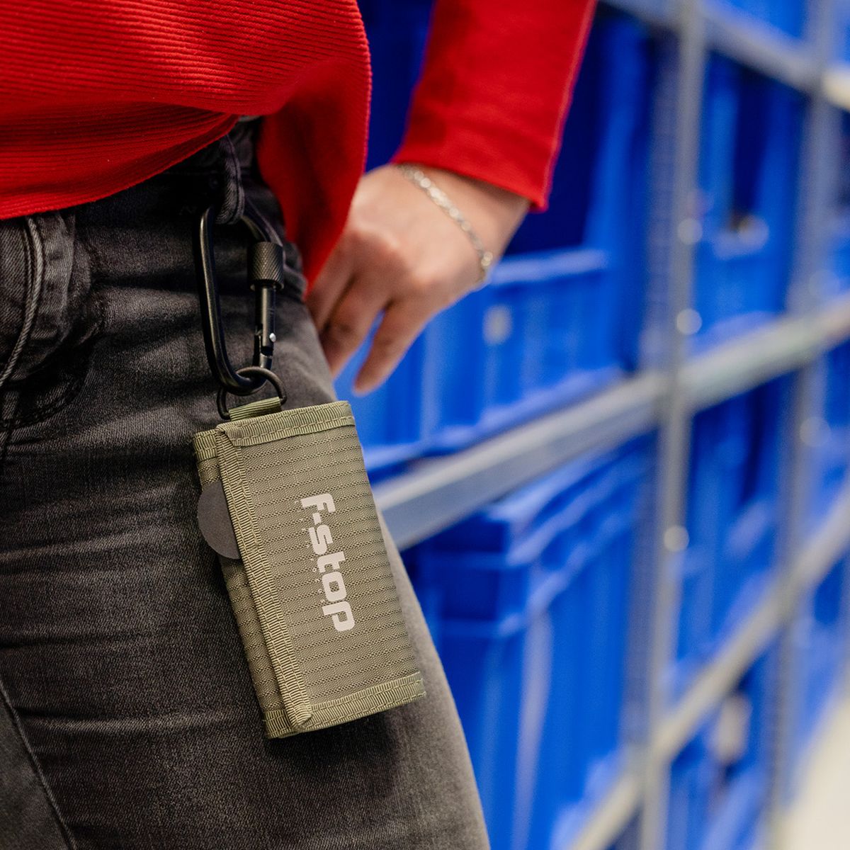 F-Stop Flash Card Wallet Foliage Green