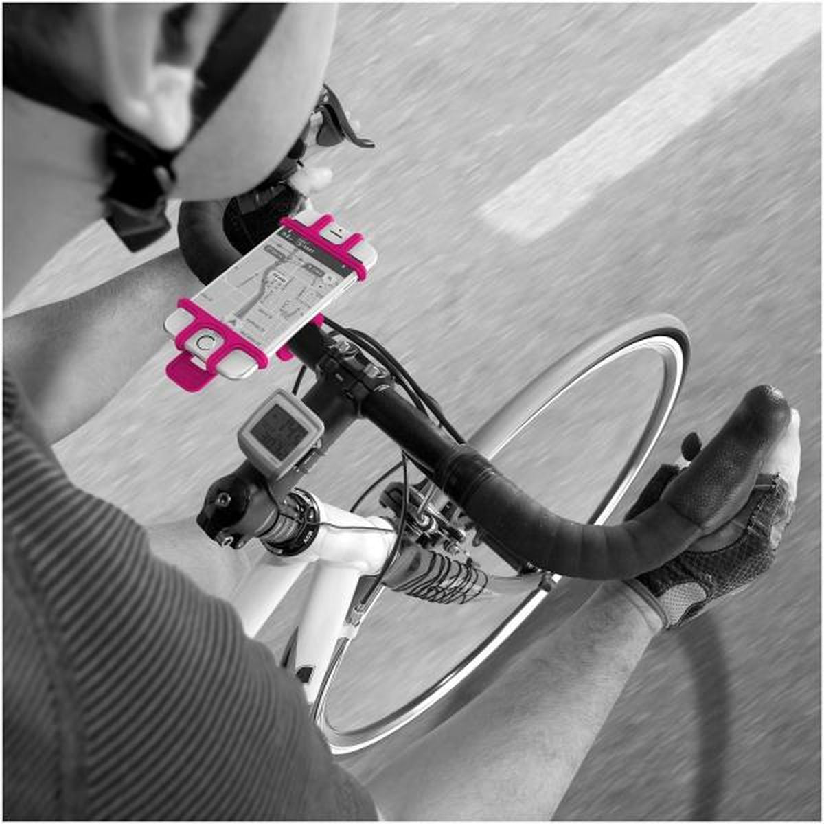 Celly Universal Bike Holder Pink - image 2 of 4