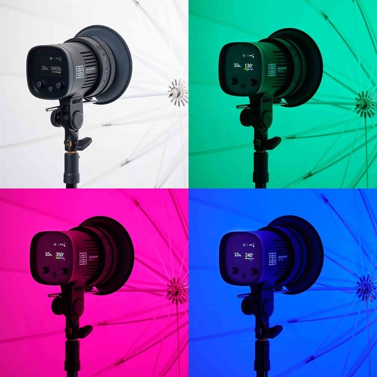 Elinchrom LED 100 C LED Light Dual Kit