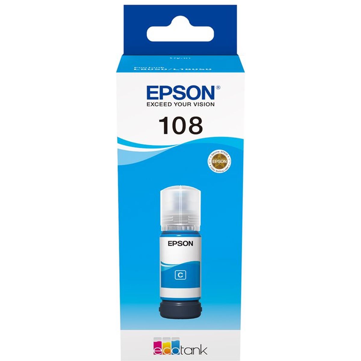 Epson 107 EcoTank Cyan Ink Bottle
