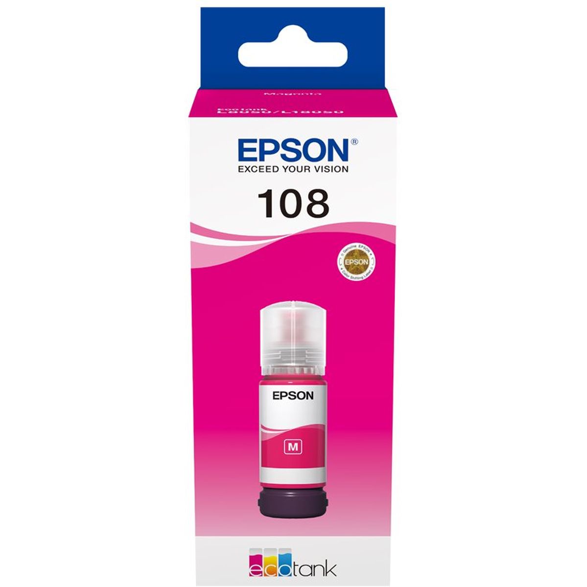 Epson 107 EcoTank Magenta Ink Bottle