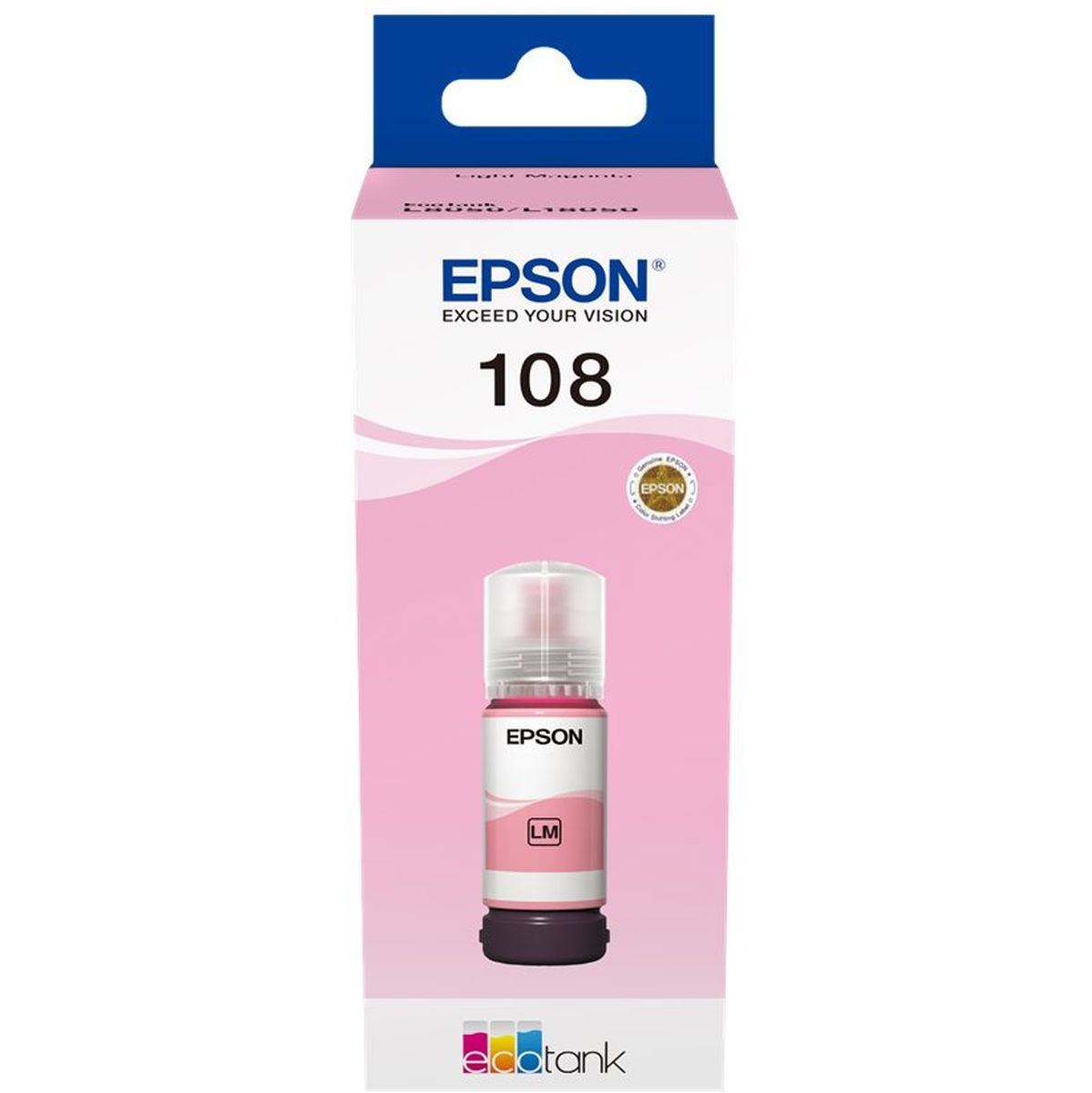 Epson 107 EcoTank Light Magenta Ink Bottle