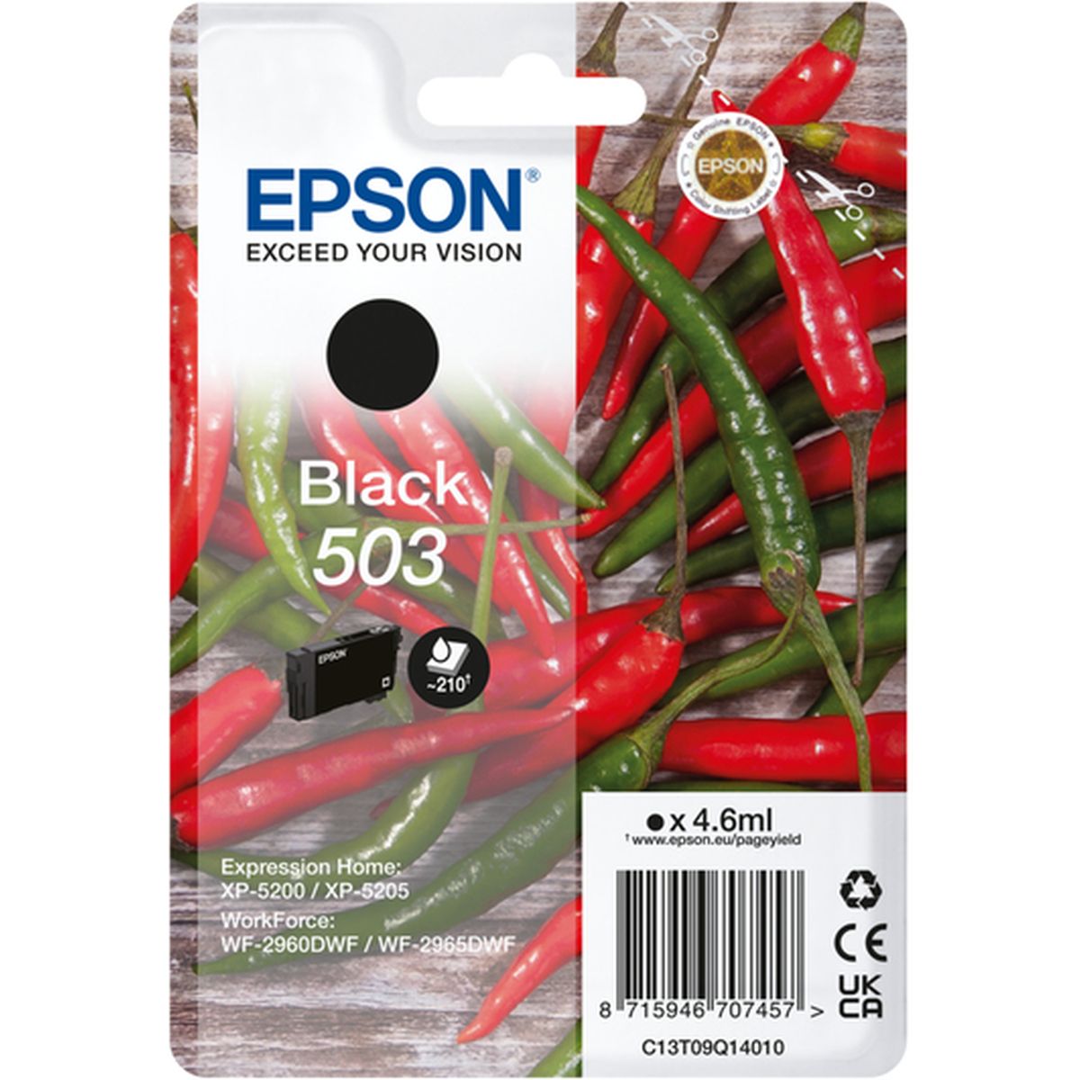 Epson Singlepack Black 503 Ink