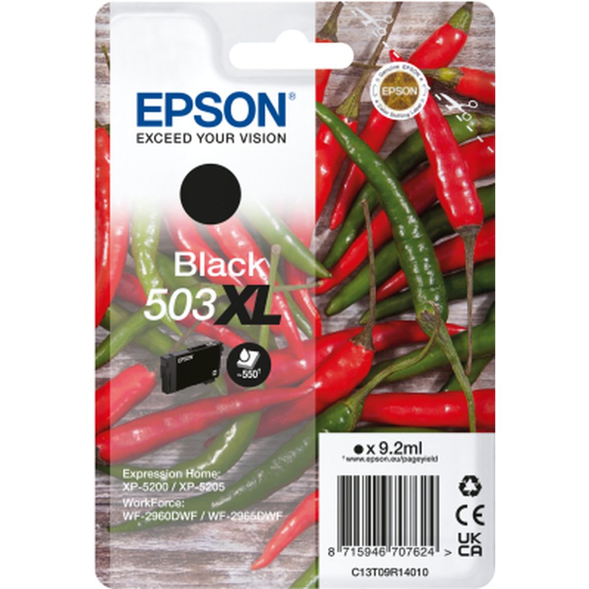 Epson Singlepack Black 503XL Ink