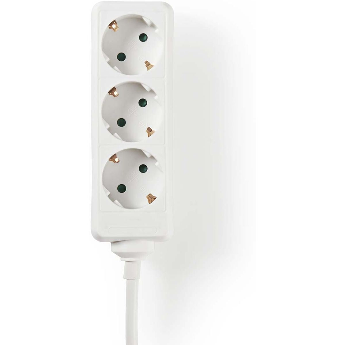 Nedis Power Strip | PE Plug / Type F (Cee 7/7) | 3-WEGS | 1.50 M | 3680 W | 16 A