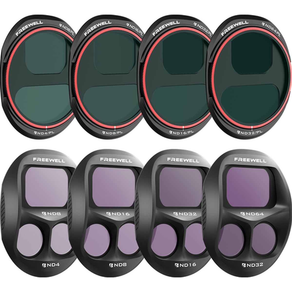 Freewell Mavic 4 Pro Split ND Filters Standard Day - 4 Pack