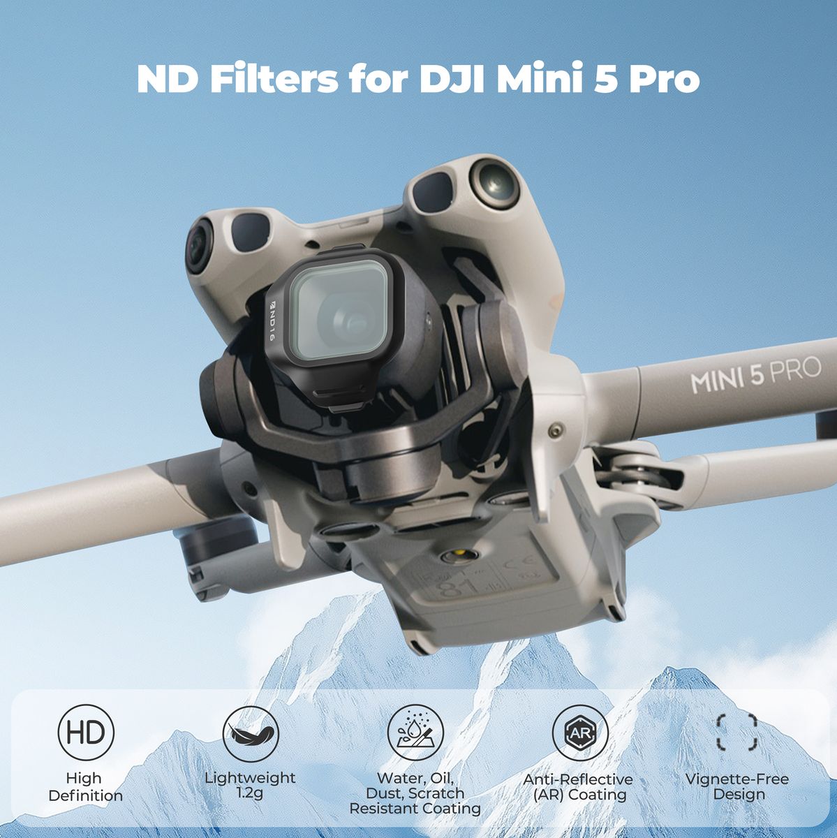 Freewell Mini 5 Pro Filters All DAY-6 Pack