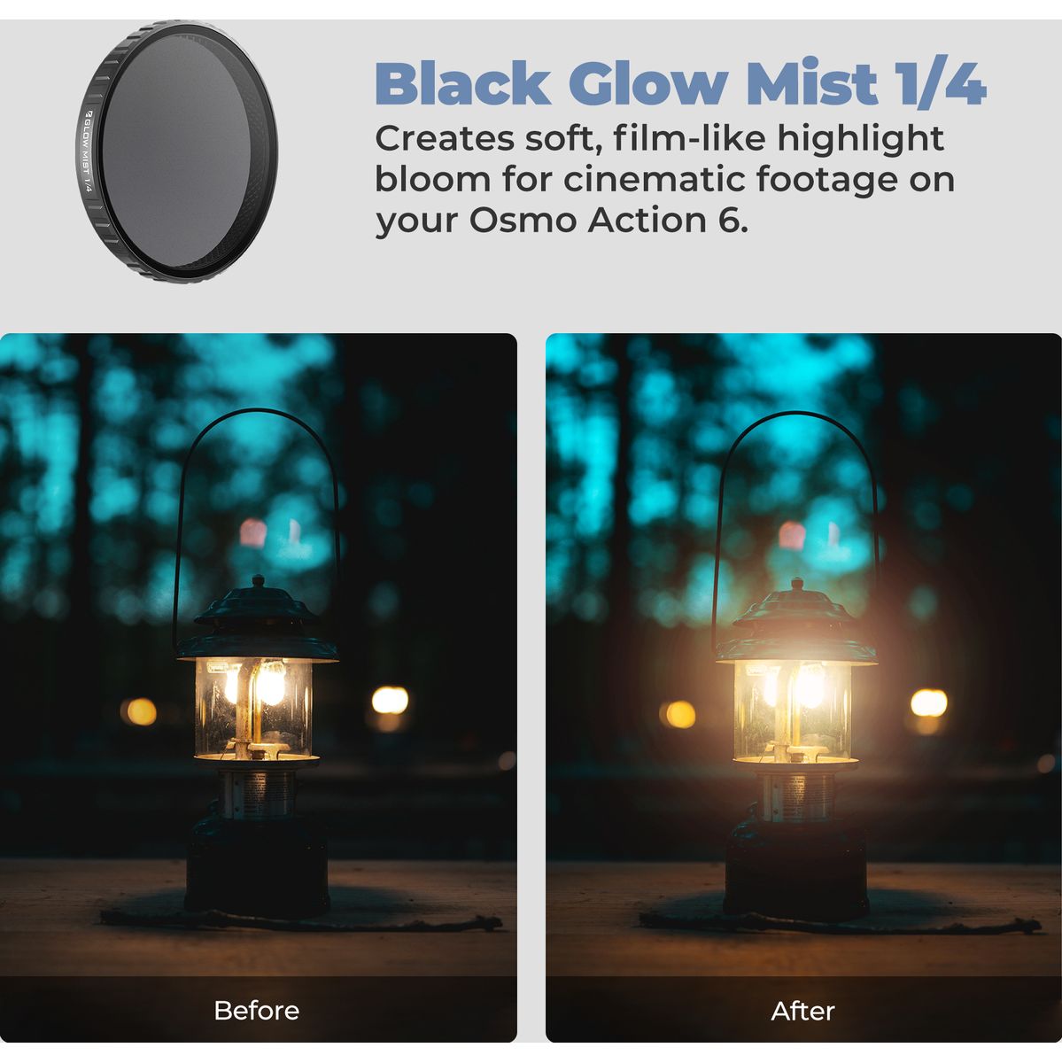 Freewell Osmo Action 6 Glow Mist 1/4 Filter